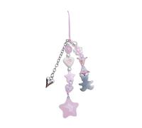 JUNNASALIKER Stella Perline Nappe Pendente Appeso Dolce Telefono Cinghia Della Borsa Decorazione Portatile Hanging Lanyard Per Ragazze