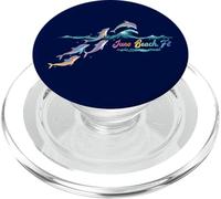 Juno Beach Florida Spiaggia colorata per gli amanti dei delfini PopSockets PopGrip per MagSafe