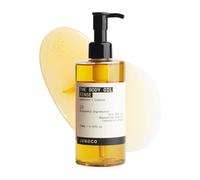 JUNO & Co. Olio doccia con olio di riso, olio di semi di schiuma di prato ed estratto di calendula, per idratare, equilibrare e ammorbidire la pelle, 250 ml