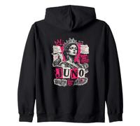 Juno Regina Coeli Dea Romana Diva Imperatrix Felpa con Cappuccio