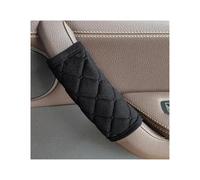 JUNOOS 1 Paio Di Coprimaniglie Interne Per Portiere Auto, In Morbido Peluche, Per Braccioli E Corrimano(Black)