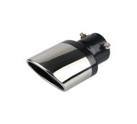 JUNOOS Auto Tubo Scarico Marmitta per B&MW Serie 1 3 4 5 7 X1 X3 X4 X5 X6 E39 E46 E53 E60 E90 F15 F30 F35 Silenziatore di Scarico per Auto Tubo Rivestimento della Gola Coda per Auto (Straight)