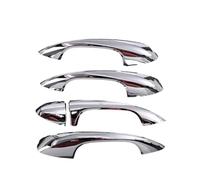 JUNOOS Copertura Maniglia Esterna Portiera Auto Per Mercedes Per Benz BCE GLE GLS CLA GLC GLA X253 W213 W205 W247 W177 V177 LHD(Argento)