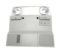 JUNOOS Lampade Da Soffitto Anteriori Luci Di Lettura Lampade Da Tetto Interne Per Seat Per Alhambra Per Leon/Per Leon 4 (Grey Red light)