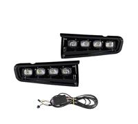 JUNOOS Luci Diurne A LED DRL Fendinebbia Fari Anteriori Indicatori Di Direzione Per Ford Per Bronco 2021 2022 2023