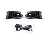 JUNOOS Luci Diurne DRL A LED Fendinebbia Paraurti Anteriore Fari Indicatori Direzione Luci Diurne Bianche E Gialle Per Nissan Per Altima 2019 2020 (DRL ONLY)