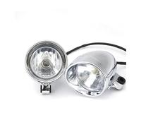 JUNOOS Moto Fari Lampada per Shadow per Sabre VT VF 700 750 1100 VTX 1300 1800 per Goldwing 1800 2 Pezzi Faro per Moto Spot Fendinebbia