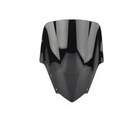 JUNOOS Parabrezza Double Bubble WindScreen Deflettore Carenatura Moto per Y&amaha FZ1S FZ1 FZ-1 1000 S 2006-2011 Accessori Moto(Nero)