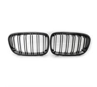 JUNOOS Per B&MW F20 F21 per Pre-LCI 120i 118i 116i 116d M135i M140i 2012-2015 Griglie Paraurti Anteriore Auto Griglie A Rene Griglie Anteriori per radiatori Auto(Carbon Fiber Look)