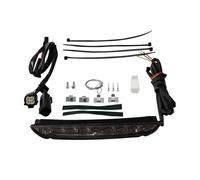 JUNOOS per Harley per Touring per Road Glide per Road King per Electra Glide per Street Glide 2014-2023 Fanale Posteriore A LED Portapacchi Moto Luce Segnalazione(Black)