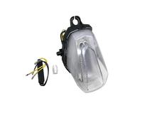 JUNOOS per Suzuki GSXR 1000 GSX-R1000 2017-2024 Fanale Posteriore con Indicatore di Direzione E Freno Integrato Luce Segnalazione(Clear)