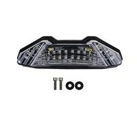 JUNOOS per Yamaha per MT-09 FZ-09 14-16 FJ-09 per MT09 per Tracer 2015-2016 Gruppo Ottico Posteriore A LED per Moto Luce Segnalazione(Clear)