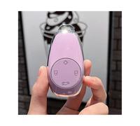 JUNOOS Portachiavi Auto Coprichiave Auto Custodia Protettiva Accessori Auto per Leapmotor per Leap C11 T03 S01 2021 2022 2023 Auto Key Cover(Silver Style-Purple)