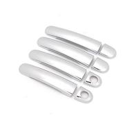 JUNOOS Rivestimento Per Maniglia Esterna Portiera Per SEAT Per Leon MK1 Per Toledo 99-07 Per Arosa 97-04 Per Ibiza Per Cordoba Per Vario 03-07(Silver A)