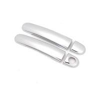 JUNOOS Rivestimento Per Maniglia Esterna Portiera Per SEAT Per Leon MK1 Per Toledo 99-07 Per Arosa 97-04 Per Ibiza Per Cordoba Per Vario 03-07(Silver 2)