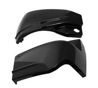 JUNPIY 1 paio di coperture laterali for batteria in ABS nero lucido for moto, for, V-Star DragStar 400 650 XVS650 XVS650A tutto l'anno Copertura laterale per moto(Gloss Black)
