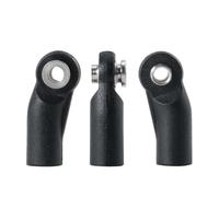 JUNPIY 10 pezzi ABS tiranteria dello sterzo M4 collegamento pivot larghezza estremità testa sferica, for parti di automobili cingolate 1/10 RC Collegamento del braccio di controllo della sospensione(B