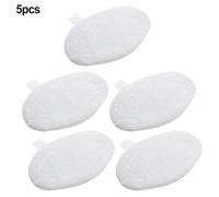 JUNPIY 2/5 pezzi stracci in microfibra Vaporetto, for Smart, 40 pulitore a vapore SV400 SV420 Frescovapor panno for mocio sostituzione pulizia domestica Accessori per pulitori a vapore(5pcs)