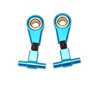JUNPIY 2 paia di bracci di sospensione anteriori superiori regolabili in lega di alluminio e bracci oscillanti posteriori superiori, for Tamiya, for TT02 Collegamento del braccio di controllo della so
