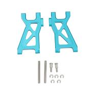 JUNPIY 2 pezzi in metallo posteriore inferiore bracci sospensione forcellone, for Tamiya, for TT02B TT-02B 1/10 RC auto parti di aggiornamento accessori Collegamento del braccio di controllo della sos