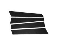 JUNPIY 4 pezzi montanti for finestrini auto rivestimenti for porte copertura styling, for Porsche, for PANAMERA, 2017 2018 2019 2020 2021 accessori esterni auto Copertura per finestrini auto