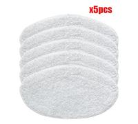 JUNPIY 5 pezzi Panno for mocio Polti Kit Aspirapolvere a vapore Stracci for in microfibra Panni for Accessori di ricambio Parti 30 * 19cm Accessori per pulitori a vapore