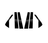 JUNPIY 6 pezzi montanti for lucidi neri, for Land, Rover, Discovery Sport 2015-2019 copertura for finestrini adesivo colonna BC Copertura per finestrini auto
