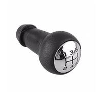 JUNPIY Adattatore for leva del pomello del cambio a 5 marce for auto, for Peugeot, 106 107 205 206 306 406 307 308 3008, for Citroen, for Picasso C1 C2 Pomello del cambio(BLACK Gear Knob)