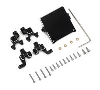 JUNPIY Alloggiamento dell'asse Servo Stand Trasmissione Custodia di montaggio Collegamenti del telaio 1/24 RC Crawler Car, for assiale, for SCX24 90081 Parti di aggiornamento Collegamento del braccio