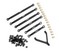 JUNPIY Alloggiamento dell'asse Servo Stand Trasmissione Custodia di montaggio Collegamenti del telaio 1/24 RC Crawler Car, for assiale, for SCX24 90081 Parti di aggiornamento Collegamento del braccio