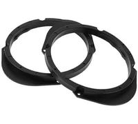JUNPIY Anello distanziatore for altoparlante, adattatore for distanziatore for altoparlante tweeter, Expedition 1997-2014 impermeabile nero 2 pezzi Anello distanziatore per altoparlanti