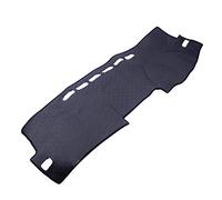 JUNPIY Antiscivolo nero console centrale copertura cruscotto Dashmat Dash Mat Pad tappeto parasole, for TOYOTA, for Corolla, 2007-2013 Tappetino copri cruscotto