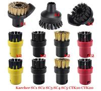 JUNPIY Aspirapolvere a vapore for SC1 SC2 SC3 SC4 SC5 SC7 CTK10 CTK20 Parti Spazzola Testa Ugello potente Accessori Accessori per pulitori a vapore(Set-2)