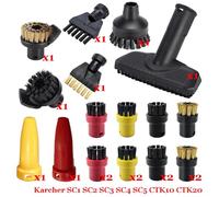 JUNPIY Aspirapolvere a vapore for SC1 SC2 SC3 SC4 SC5 SC7 CTK10 CTK20 Parti Spazzola Testa Ugello potente Accessori Accessori per pulitori a vapore(Set-22)