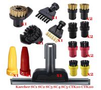 JUNPIY Aspirapolvere a vapore Macchina SC1 SC2 SC3 SC4 SC5 SC7 CTK10 CTK20 Parti Spazzola Testa Ugello potente Accessori Accessori per pulitori a vapore(Set-19)