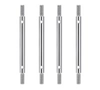 JUNPIY Asta di collegamento in acciaio inossidabile Accessori di rimontaggio TRX4 Lunghezza 70 mm 1/10, for Traxxas, for auto cingolata TRX-4 RC Collegamento del braccio di controllo della sospensione