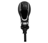 JUNPIY Auto MT Pomello del cambio Leva Stick Ghetta Copri bagagliaio Collare, for Buick, for Excelle GT/XT, for Opel, for Astra 2009-2014 Pomello del cambio(BLACK 6 Speed)