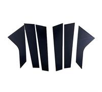 JUNPIY Auto Nero Lucido Pilastro Posti Porta Trim Copertura Decorazione Adesivi, for Hyundai, Sonata 2020 2021 2022 2023 Copertura per finestrini auto