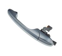 JUNPIY Auto Sinistra for Esterno Destro, for Dofor, Maniglia Cromata 735485875 735592026 735592014 735592012, for Alfa Romeo, Guida a Destra Maniglia per porta interna(BLACK Left Without Hole)