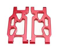 JUNPIY Bracci oscillanti del braccio sospensione anteriore in lega di alluminio da 2 pezzi, for Wltoys, for auto RC 104001 1/10 Collegamento del braccio di controllo della sospensione(Rot)