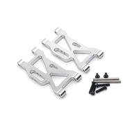 JUNPIY Bracci oscillanti del braccio sospensione anteriore in lega di alluminio, for Wltoys, for auto RC 104001 1/10 Collegamento del braccio di controllo della sospensione(MULTI)