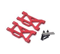 JUNPIY Bracci oscillanti del braccio sospensione anteriore in lega di alluminio, for Wltoys, for auto RC 104001 1/10 Collegamento del braccio di controllo della sospensione(Rot)