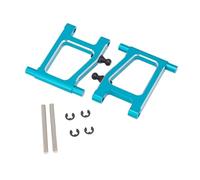 JUNPIY Braccio oscillante bracci sospensione inferiori posteriori in metallo 2 pezzi, for Tamiya, for TT-01 TT01 TT-01E TT01E 1/10 RC Car Collegamento del braccio di controllo della sospensione