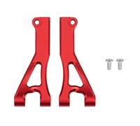 JUNPIY Braccio sospensione superiore anteriore in metallo da 2 pezzi, for ARRMA, for 1/7 LIMITLESS INFRACTION 6S, for 1/8, for TYPHON 6S RC Car Parti di aggiornamento Collegamento del braccio di contr