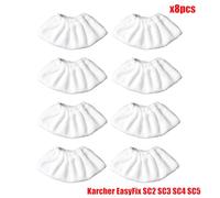 JUNPIY Copertura in panno for mocio a vapore di ricambio for Easyfix SC2 SC3 SC4 SC5 Aspirapolvere portatile Stracci in microfibra for a Parti Accessori per pulitori a vapore(Set6)