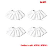 JUNPIY Copertura in panno for mocio a vapore di ricambio for Easyfix SC2 SC3 SC4 SC5 Aspirapolvere portatile Stracci in microfibra for a Parti Accessori per pulitori a vapore(Set4)