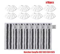 JUNPIY Copertura in panno for mocio a vapore di ricambio for Easyfix SC2 SC3 SC4 SC5 Aspirapolvere portatile Stracci in microfibra for a Parti Accessori per pulitori a vapore(Set9)