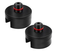 JUNPIY Dischi adattatori for supporto jack con cuscinetto in gomma di nuovo design - Adatto ai supporti for jack for asse auto e jack da pavimento, for Tesla, for Model 3 SXY, Model3 Cric per auto(2pc