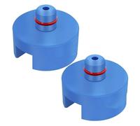 JUNPIY Dischi adattatori for supporto jack con cuscinetto in gomma di nuovo design - Adatto ai supporti for jack for asse auto e jack da pavimento, for Tesla, for Model 3 SXY, Model3 Cric per auto(2pc