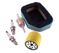 JUNPIY Filtro olio Filtro aria carburante Candela Tune Up 3288303S1 Kit, for motori Kohler, SV710 SV720 SV730 SV740 TORO LX500 Filtro aria per tosaerba